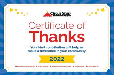 Children love the Circus Starr